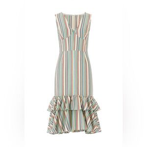 EUC Tome- Striped Mermaid Dress. Size 4
